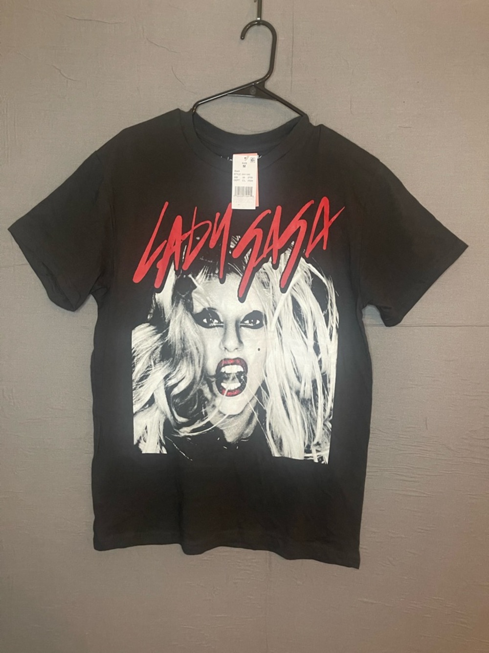 NWT Lady Gaga Born This Way Photo Graphic T Shirt -Official Merch. Size M
